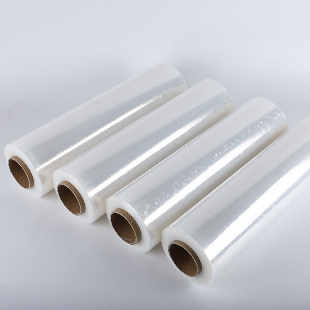 20mic*500mm*300m Best selling Plastic Wrap Manual Stretch Film