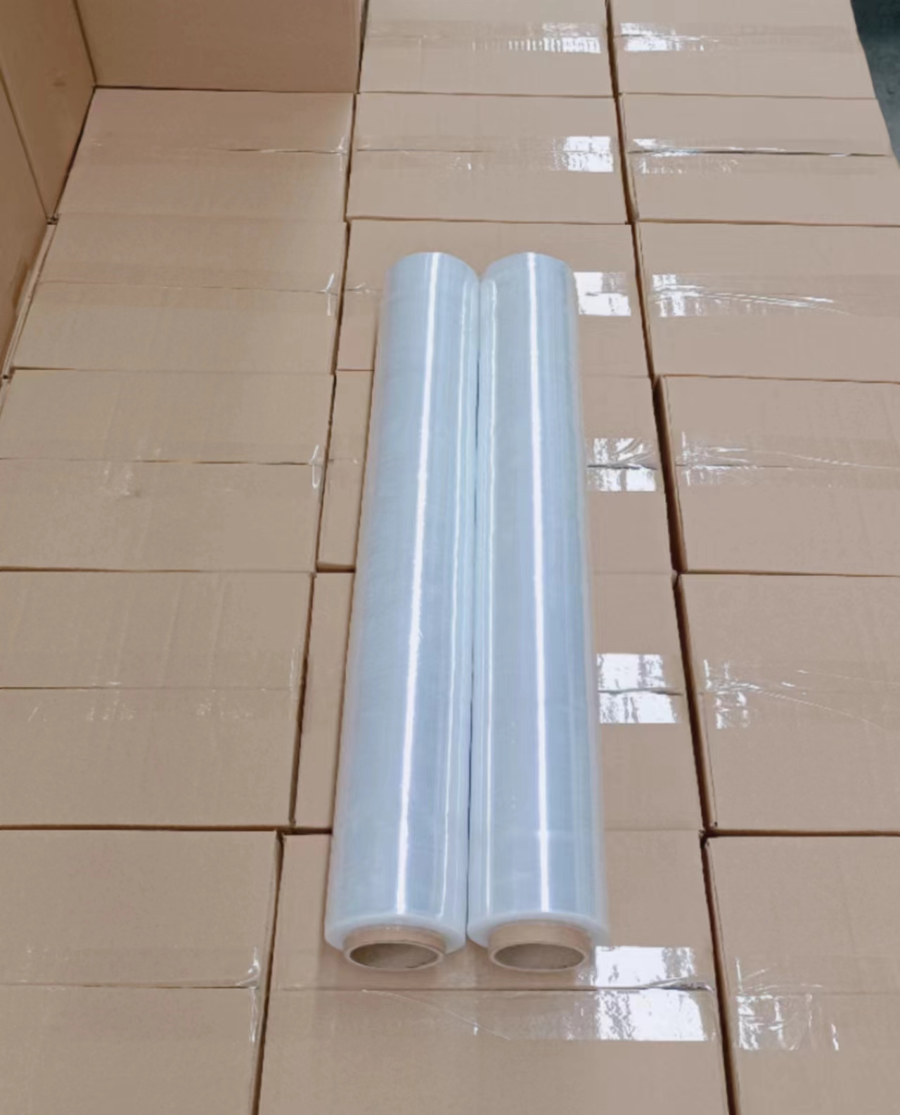 LLDPE Transparent And Black 50cmx20micornx2kgs Pallet Wrap/ Stretch Film/Strech Plastic Film