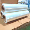 Hand Use Casting LLDPE Transparent Plastic Stretch Film For Wrapping