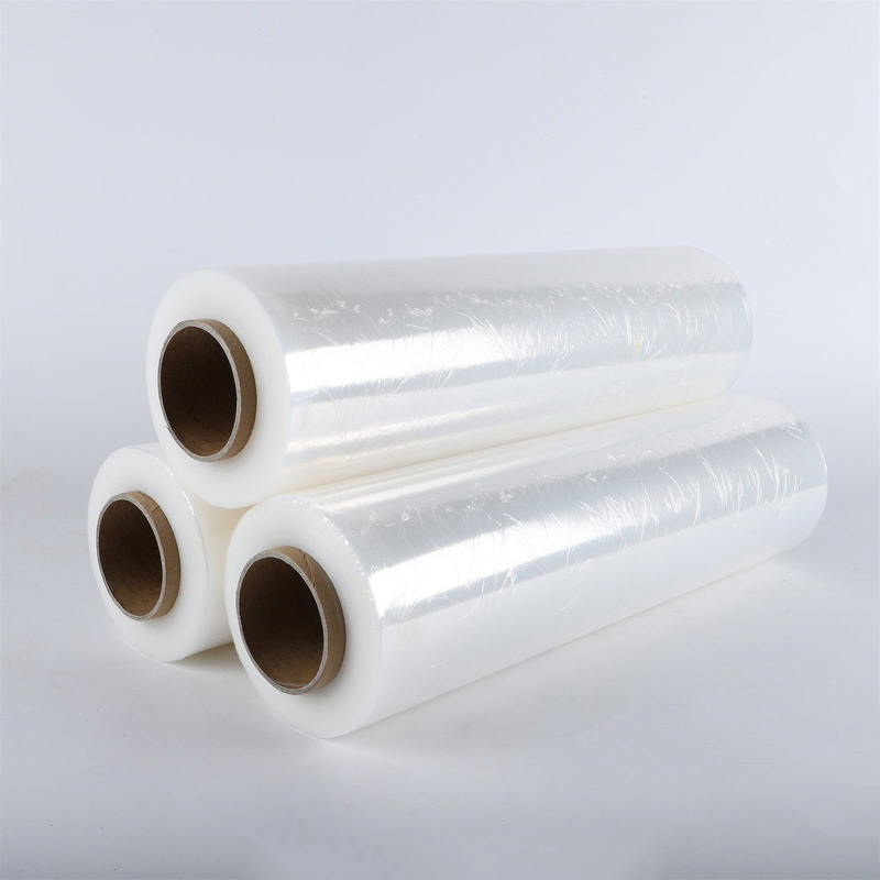 China Transparent Shrink Plastic Pallet Packing Hand Wrap Stretch Film 