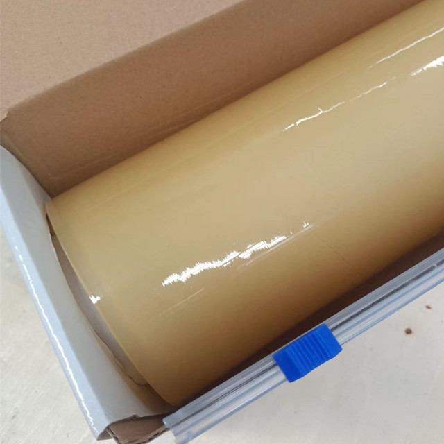 PVC CLING FILM IN COLOR BOX WITH PLASTIC CUTTER