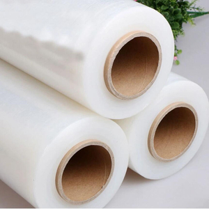 Hand Use Casting LLDPE Transparent Plastic Stretch Film For Wrapping