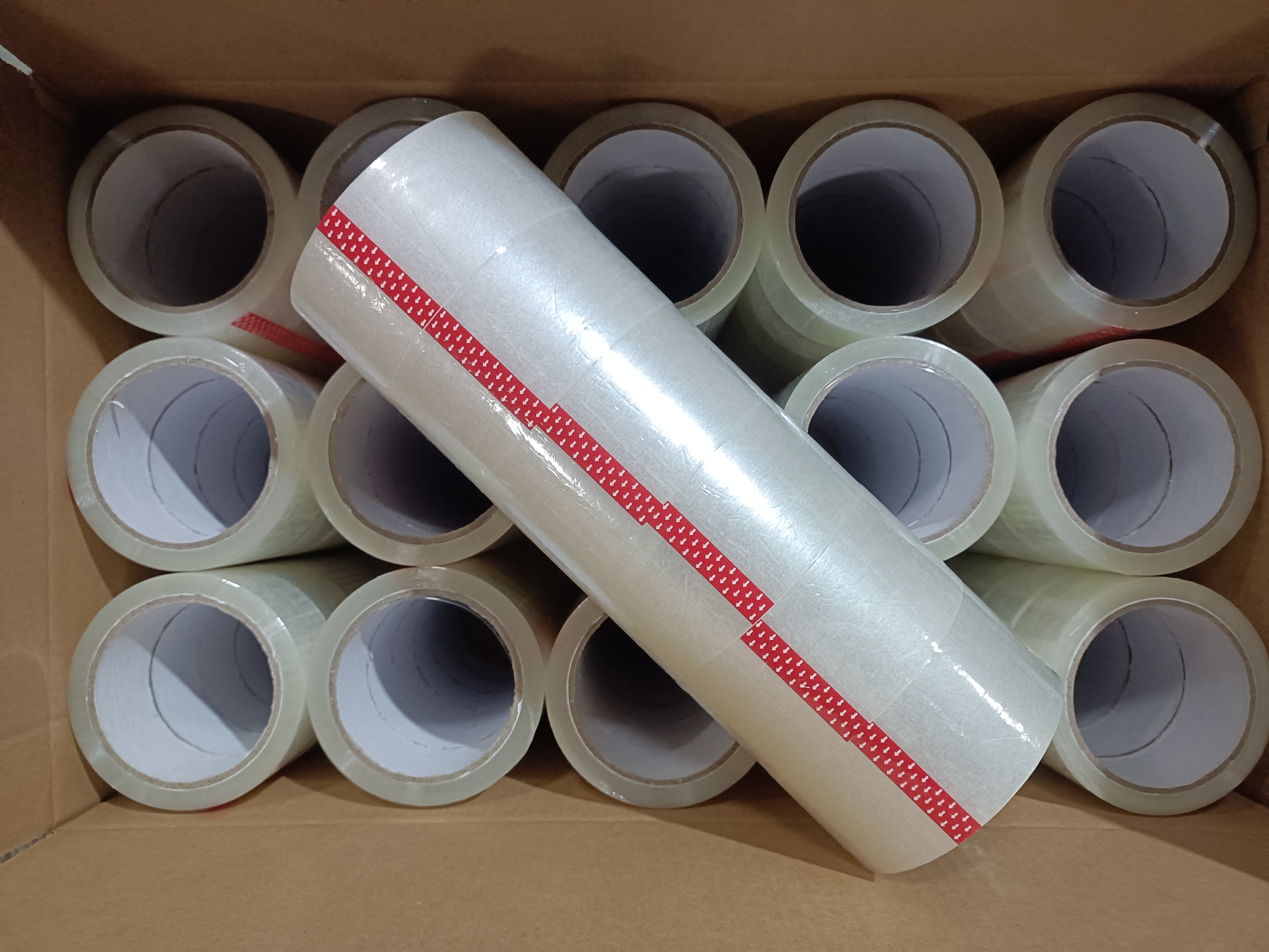 TRANSPARENT BOPP PACKING ADHESIVE TAPE