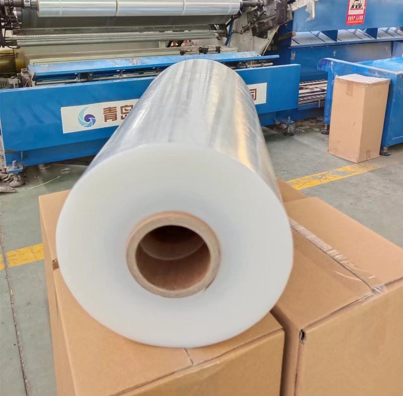 80GUAGE 5000FT LLDPE MATERIAL AUTOMATIC MACHINE USE STRETCH WRAP FILM